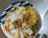 レンジ簡単クリーミーガパオ味炒飯弁当作り方8写真