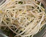 レンジで簡単😋豆苗、もやし豚肉のミルフィーユ蒸し作り方4写真