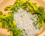 菜の花とシラスの卵炒め作り方3写真
