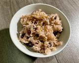 タイの小豆と日本米でお赤飯作り方12写真