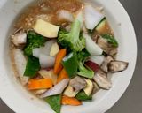 お一人様梅クリーミー味根菜たっぷり野菜炒作り方14写真