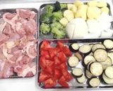 チキンとごろごろ野菜の☆オーブン焼き作り方1写真