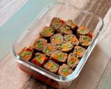 ミートローフ風⭐︎野菜のロールハンバーグ作り方20写真