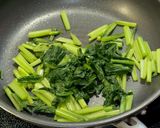 小松菜の中華炒め作り方5写真