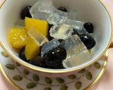 桃の缶詰の汁で美味しい簡単 レンジで寒天作り方5写真