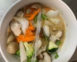 お一人様簡単梅味噌西京焼味豆腐野菜炒め作り方16写真