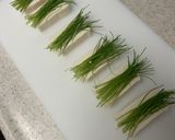 水切り塩豆腐の芽ねぎのせ作り方4写真