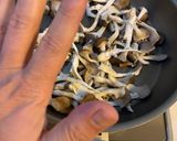 調味料2種！ひらたけのポン酢胡椒炒め作り方3写真