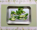 夏の煮物簡単夏の夕飯レンジで厚揚げオクラの煮浸し作り方3写真