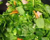 チンゲン菜のあんかけいため作り方3写真