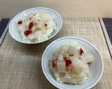 サッパリ！長芋と梅干しの炊き込みご飯作り方4写真