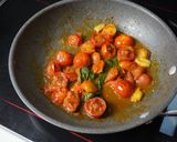 【プロ直伝】ミニトマトのパスタ作り方6写真