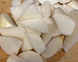 大根いっぽん丸ごと柚子こしょう煮作り方1写真