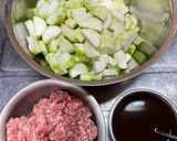 美活⭐︎簡単⭐︎トロ旨⭐︎ヘチマと豚ひき肉の味噌煮作り方2写真