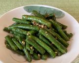 ささげの生姜醤油・胡麻和え♪作り方6写真