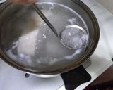 豚バラのカレーうどん　餅入り巾着入り作り方2写真