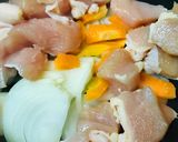 炒め煮カレー●チキンミルク＆チーズカレー作り方1写真