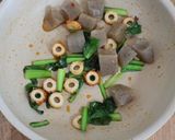 ちくわこんにゃく小松菜の甘辛炒め作り方3写真