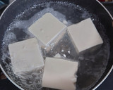 ヨウサマの減塩舞茸と海老の餡掛け豆腐作り方1写真