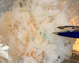 超簡単！ご飯が進む！白滝と挽肉の卵とじ作り方1写真