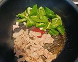 ナスとピーマンの肉味噌炒め作り方3写真