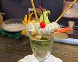 簡単！初心者の🔰パフェ風林檎の飾り🍎作り方7写真