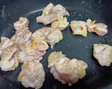 簡単❢ 鶏モモ肉の甘辛ポン酢炒め作り方3写真