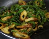 簡単10分☆ピーマンとちくわのカレー炒め作り方4写真