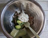 ささっとアボガドむきエビサラダバーサラダ作り方2写真
