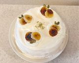 チョコバナナブリュレケーキ作り方15写真