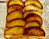 りんごのシナモンバタークリチハニートースト!作り方5写真