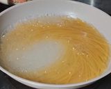 ウインナーと舞茸の塩なしワンパンパスタ作り方4写真