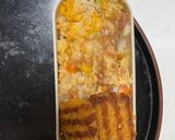 レンジ簡単洋風梅キムチ麻婆味炒飯弁当作り方15写真