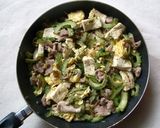 肉増量のゴーヤチャンプル作り方6写真