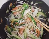 ウインナーときゅうりの野菜炒め作り方2写真