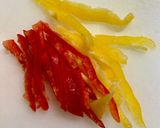 紅芯大根とロマネスコの サラダ柚子風味作り方7写真