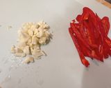 紅菜苔炒め作り方2写真