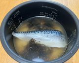 さばと塩昆布の炊き込みご飯作り方1写真