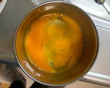 レンジ簡単中華風梅カルボ味炒飯弁当作り方6写真