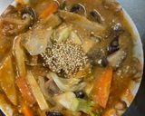 簡単酸辣湯麺風味回鍋肉青椒肉絲風作り方17写真