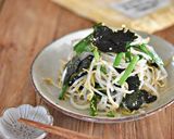 もやしとにらの海苔ナムル作り方4写真