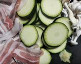 ミントで地中海🌊ズッキーニと豚肉ソテー🇨🇾キプロス作り方1写真