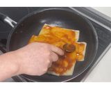切り餅のpizza！もちピザ★動画あり★作り方14写真