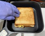 甘いホットサンド風ベーコンタマゴサンド作り方9写真
