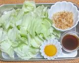 簡単に出来るホットきゃべつの和え物作り方1写真