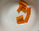 茄子椎茸キムチオムライス味豆腐八宝菜風作り方3写真