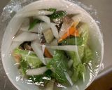 肉無豆腐簡単中華風梅ウスター味野菜炒め作り方12写真
