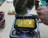 とら焼き玉子-おやびんの巻かない玉子焼き作り方2写真