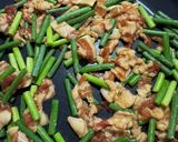 簡単豚バラ肉とニンニクの芽の炒め物作り方4写真