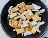 カルシウムたっぷり厚揚げと絹さやの卵とじ作り方2写真